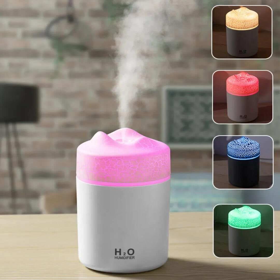 Powermaster PM-24762 H2O Usb Şarjlı Renkli Hava Nemlendirici
