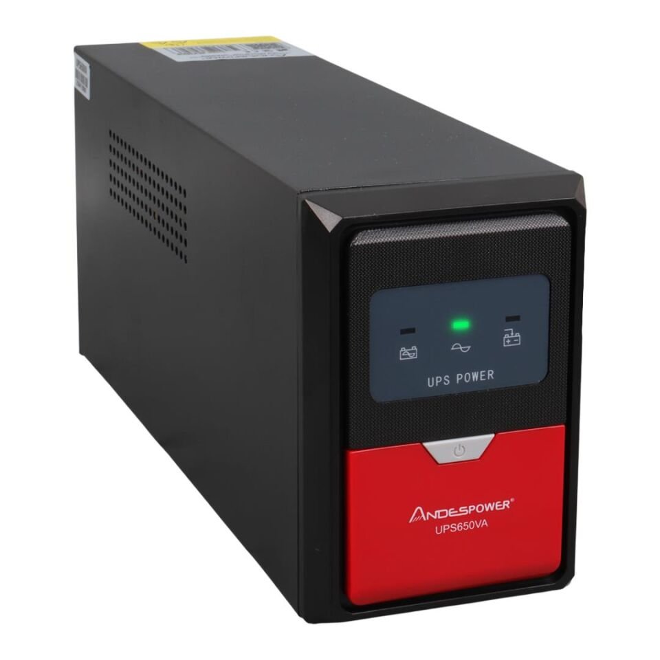 Andespower UPS650VA 650VA 12V7.5AH Ups Kesintisiz Güç Kaynağı Line İnteraktif