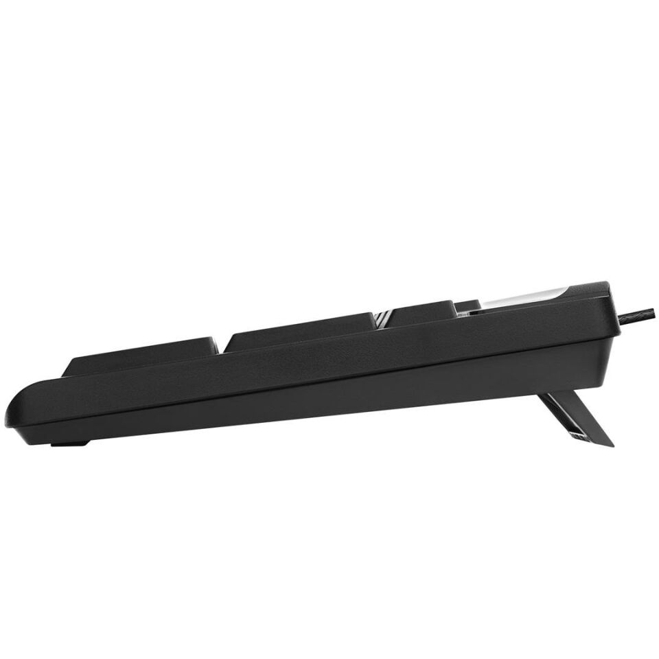 Everest KB-741F Siyah Gri 2 Mt. Bakır Kablolu Multimedia Usb Türkçe F Klavye