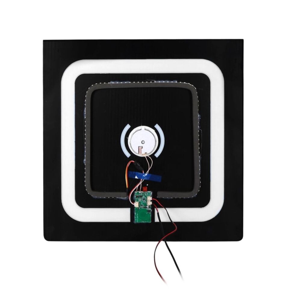 Powermaster KH-BC01 Mobilya Komodin Kablosuz + Kablolu Şarj Ünitesi BT Speaker Dokunmatik LED Aydınlatma
