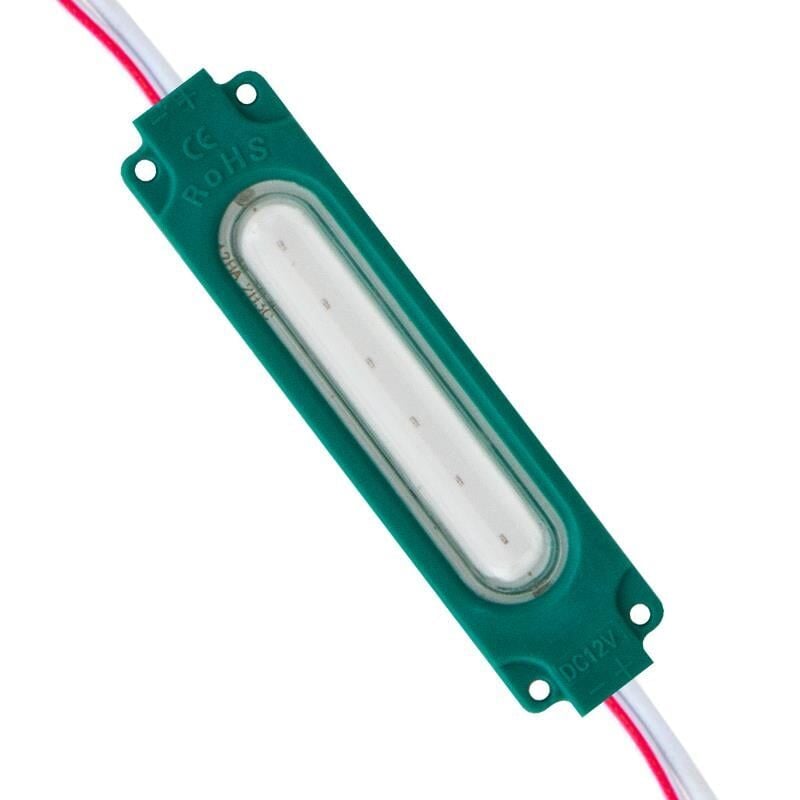 Powermaster 12 Volt 2 Watt Yerşil Mercekli Modül Led 12v 2w