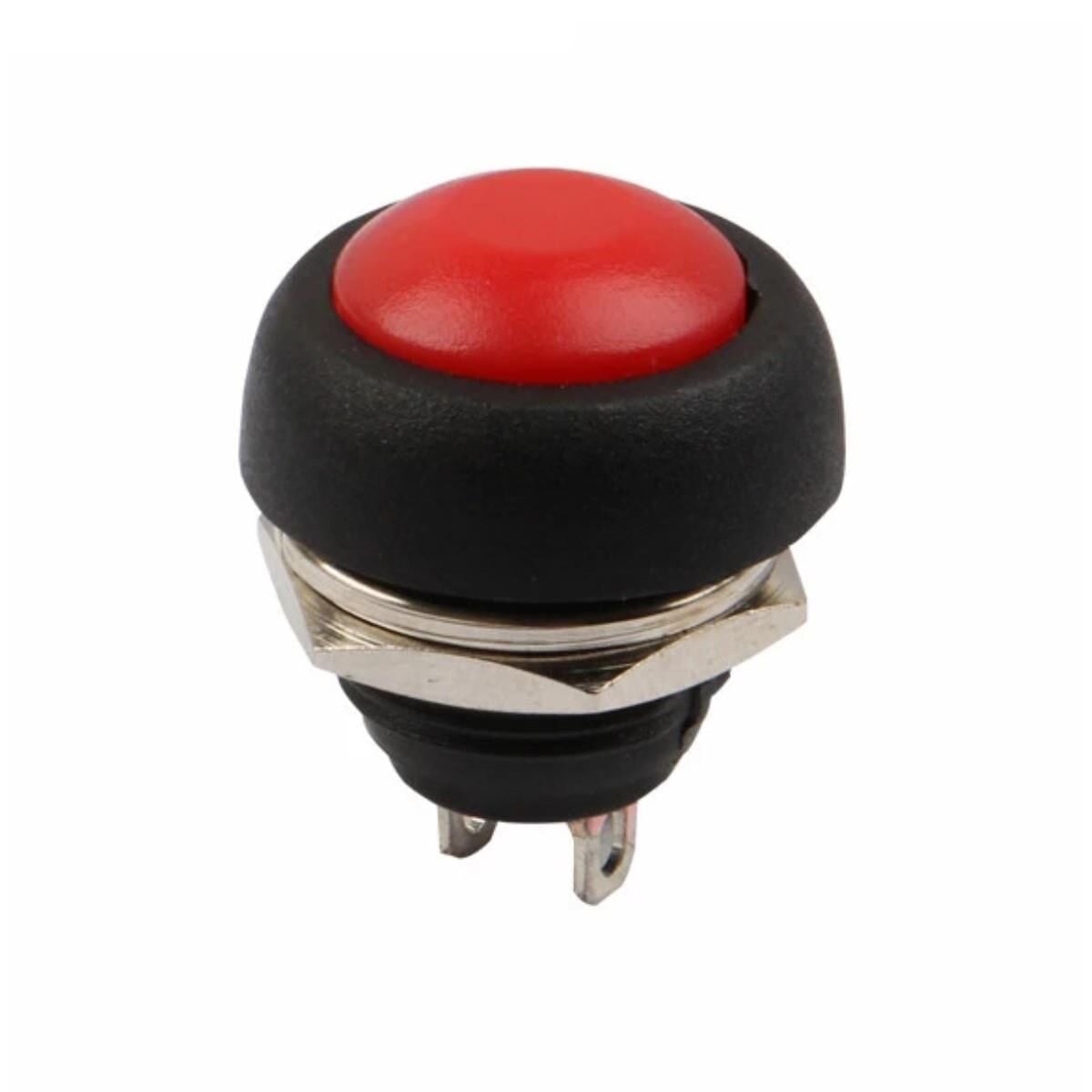 Powermaster IC-184 Yuvarlak 12 Mm Buton Aç Kapa On Off Butonu PBS33B