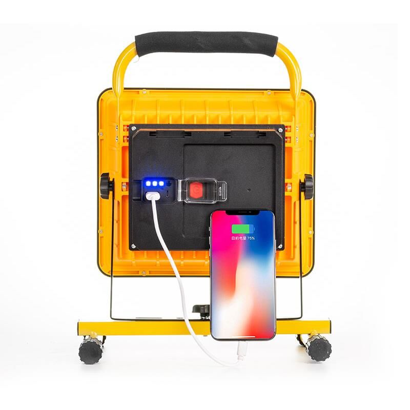 Ayt Powermaster MX-W865C Çok Fonksiyonlu Projektör Lambası Solar Güneş Enerjili Şarjlı Kamp Lambası Powerbank Özellikli