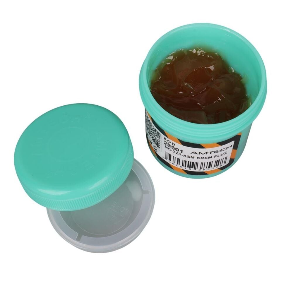 Amtech NC-223-ASM 100G Lehim Havya Kremi Flux No Clean Profesyonel SMD Lehimleme