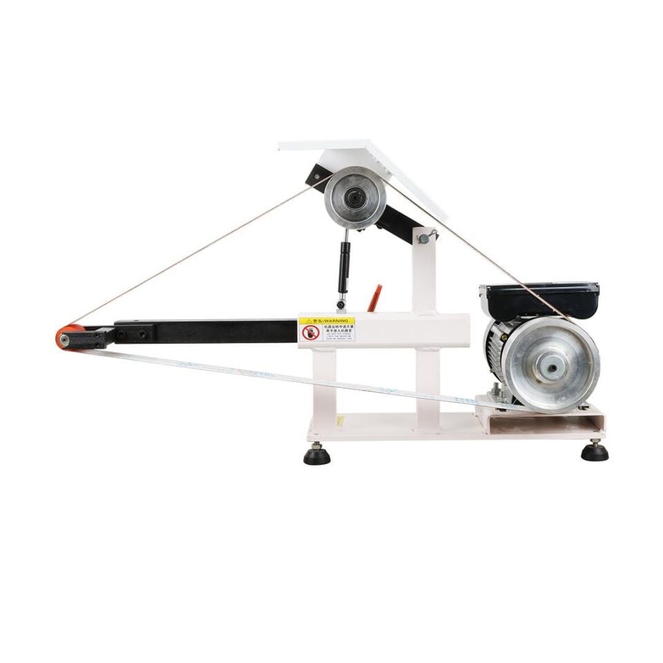 Powermaster Zımpara Polisaj Makinesi Endüstriyel Sanayi Tipi Şerit Zımpara Makinası 2200 Watt 6 Cm Zımpara Genişliği