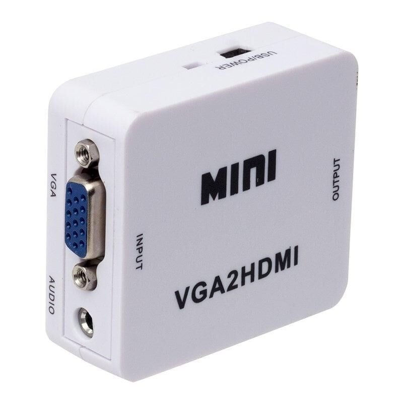 Ayt Powermaster Vga To Hdmı Mini Model Dönüştürücü Vga Girişini Hdmı Çıkışına Çevirici Aparat