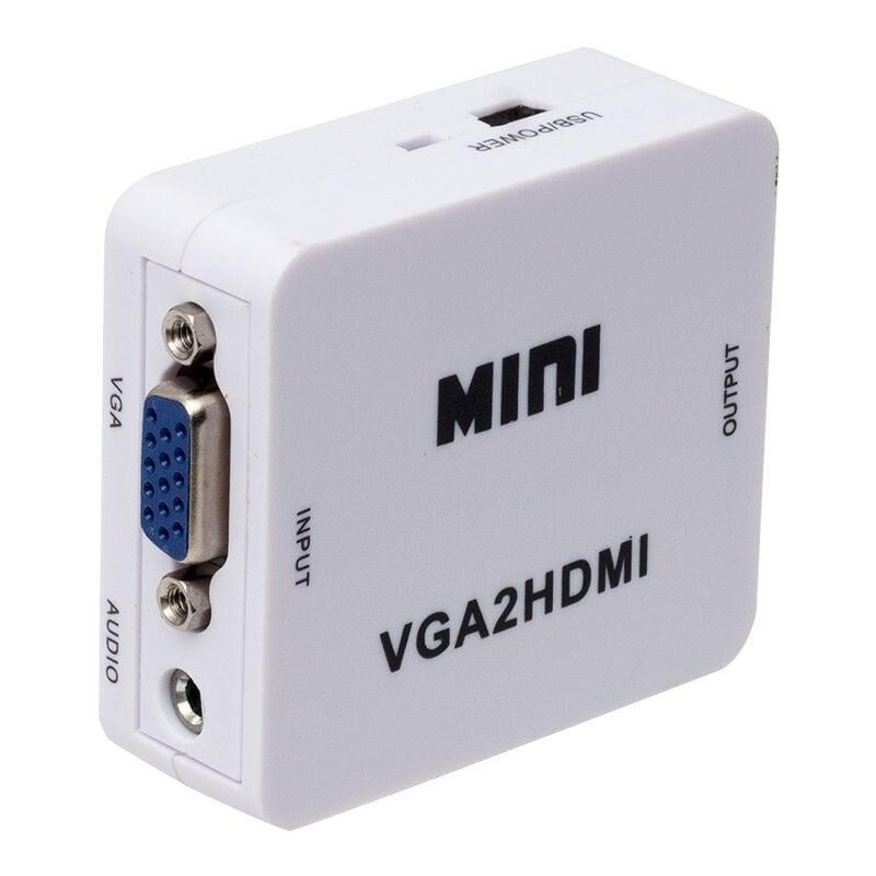 Ayt Powermaster Vga To Hdmı Mini Model Dönüştürücü Vga Girişini Hdmı Çıkışına Çevirici Aparat