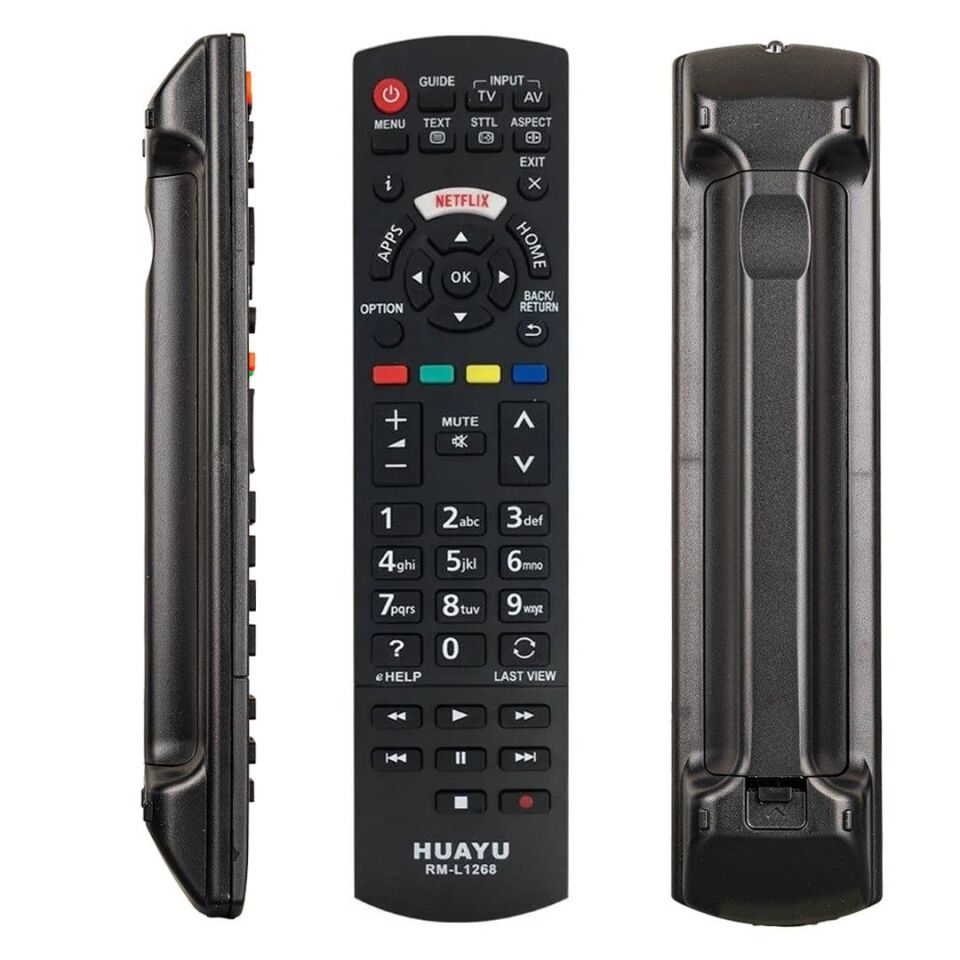 Huayu Kl Rm-L1268 Panasonic Netflix Lcd Led Tv Kumandası Bristerli Panasonik