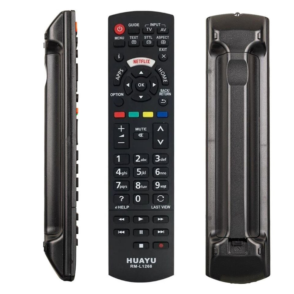 Huayu Kl Rm-L1268 Panasonic Netflix Lcd Led Tv Kumandası Bristerli Panasonik