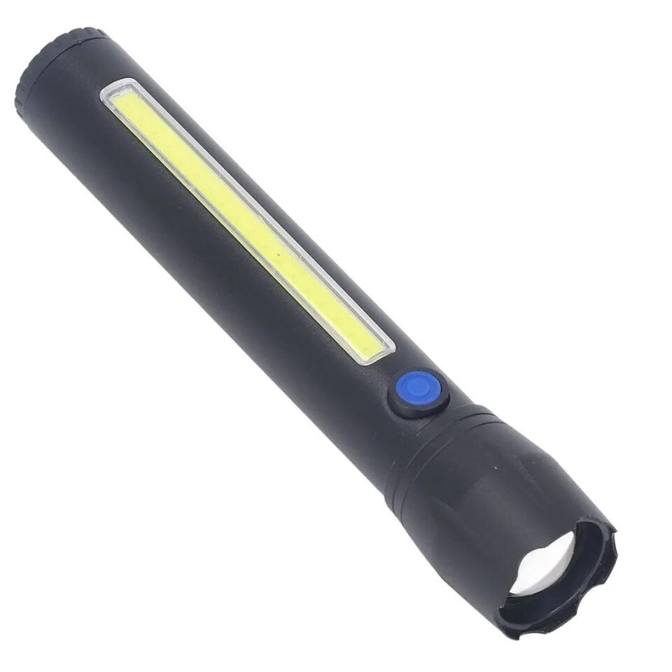 Powermaster PM-16754 Şarj Edilebilir Zoomlu COB Led El Feneri