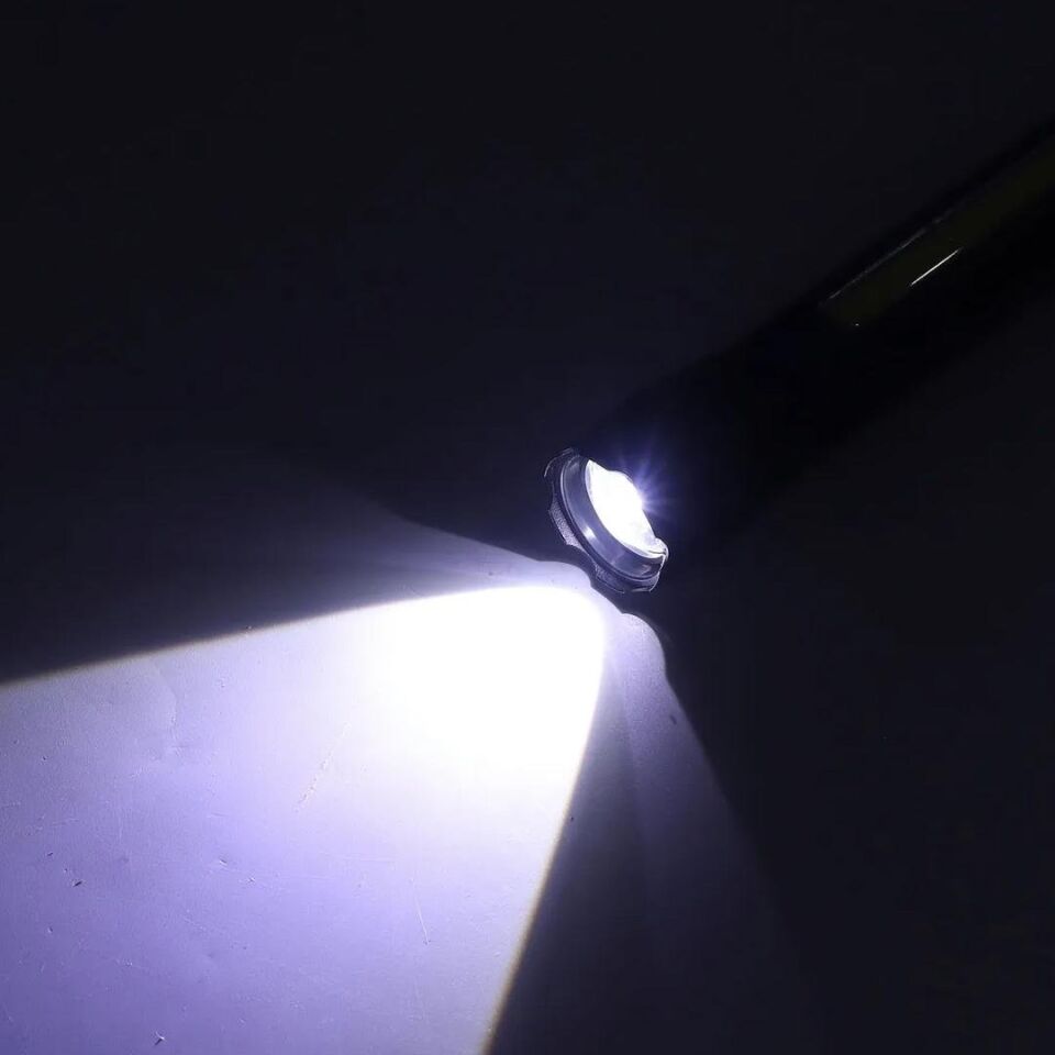 Ayt Powermaster PM-16754 Şarj Edilebilir 4 Mod Zoomlu COB Led El Feneri Kamp Lambası Aydınlatma Işıldak