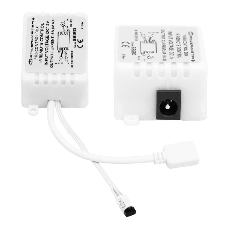 Powermaster PM-32120 24'Lü Kumandalı Led Işık Kontrol Devresi Rgb Renkli Kontrol Devresi