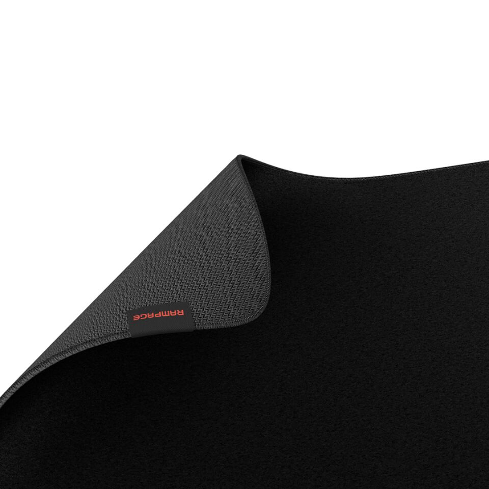 Rampage Pulsar Pro XXL 900X400x4mm Dikişli Neutral Kumaş Siyah Oyuncu Mouse Pad