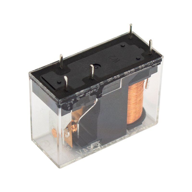 Ayt 24 Volt Röle Tek Kontak 5 Bacak 10 Amper