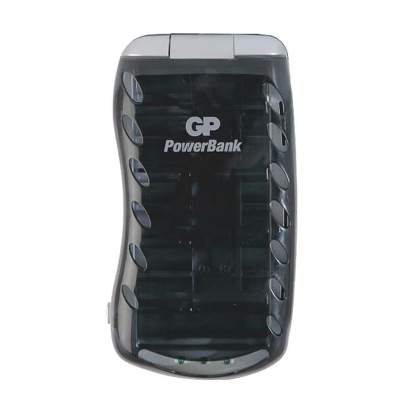 GP Universal AA-AAA-9V-C-D Boy Ni-Mh Powerbank Pil Şarj Cihazı PB19GSMTB-2GB1