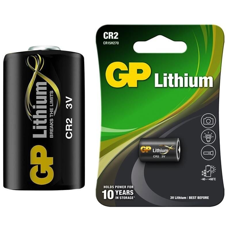 GP CR2 2UE1 3 Volt Lityum Fotoğraf Makinesi Pili