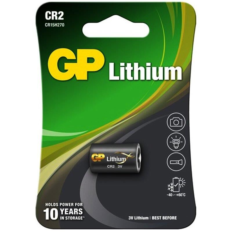 GP CR2 2UE1 3 Volt Lityum Fotoğraf Makinesi Pili