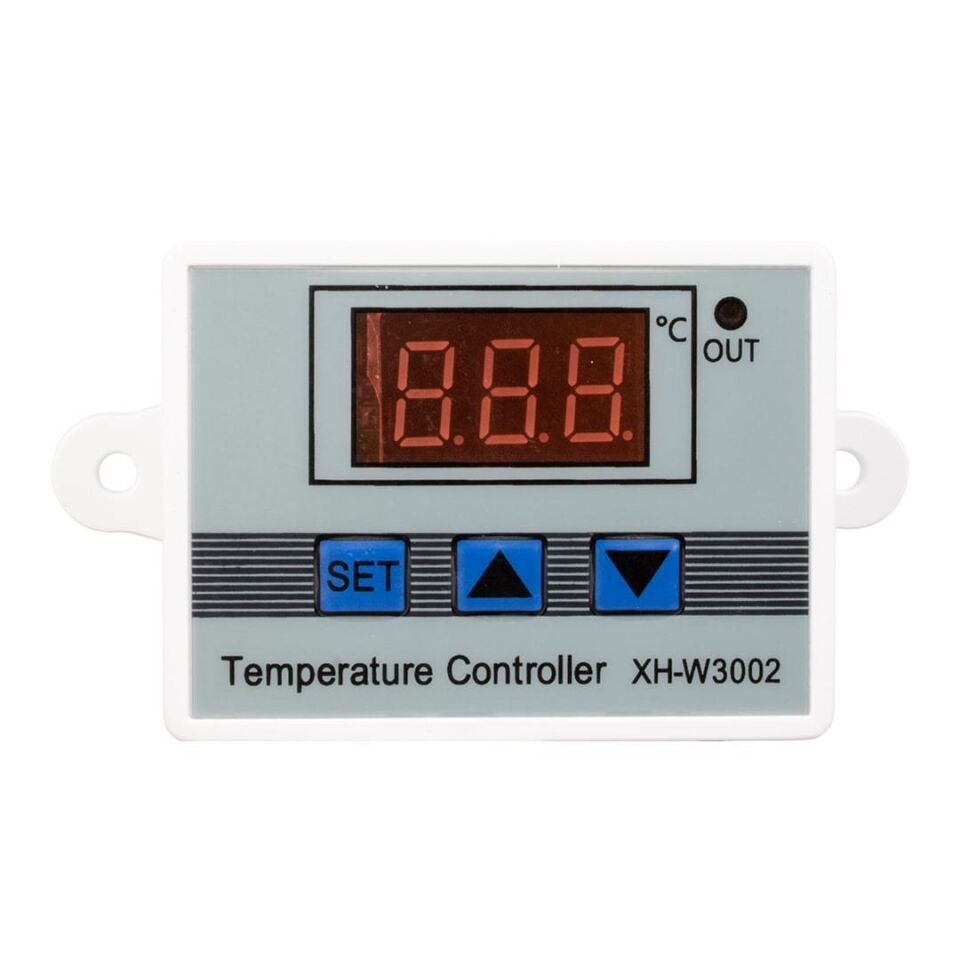 Powermaster XH-W3002 Dijital Kuluçka Sıcaklık Termostat Kontrol Anahtarı Modülü 220V