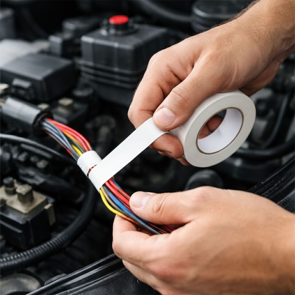 Sunup SN-27924 Beyaz 0.13X18mm İzole PVC Elektrik Yalıtım Bant (5'Li Paket)