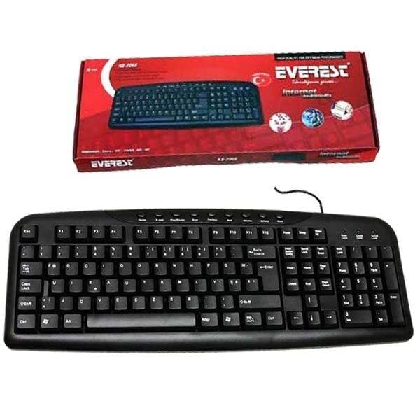 Everest KB-2068 USB Multimedya F Klavye Usb Kablolu