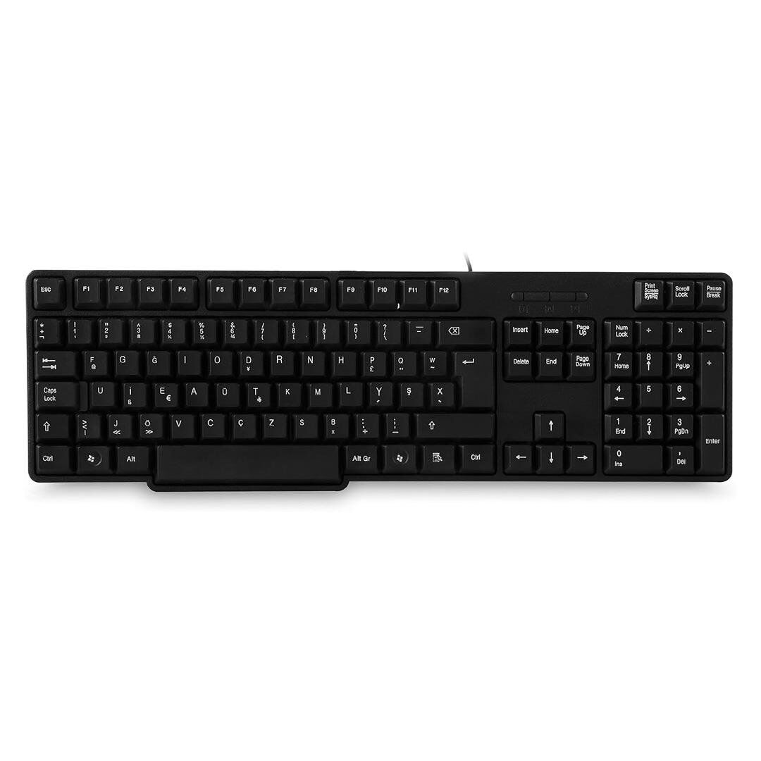 Everest KB-2068 USB Multimedya F Klavye Usb Kablolu