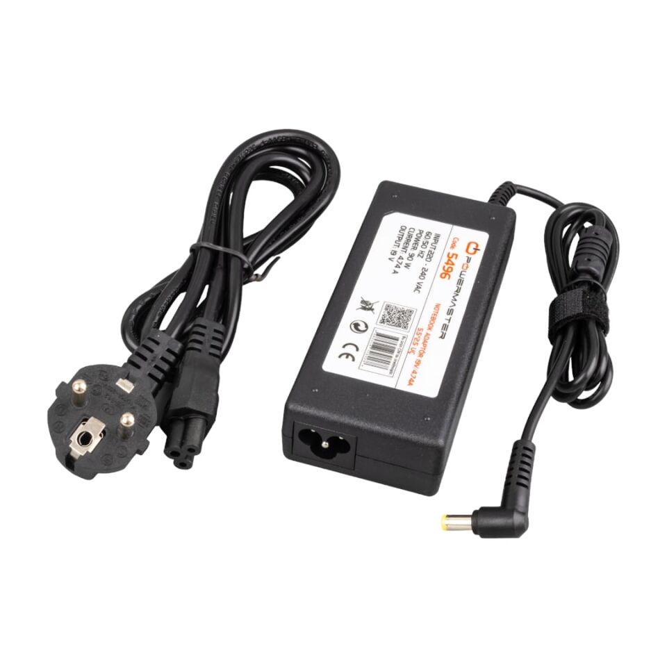 Powermaster Pm-5496 19 Volt 4.74 Amper 5.5 2.5 Uçlu Toshiba Laptop Notebook Adaptörü Şarj Cihazı