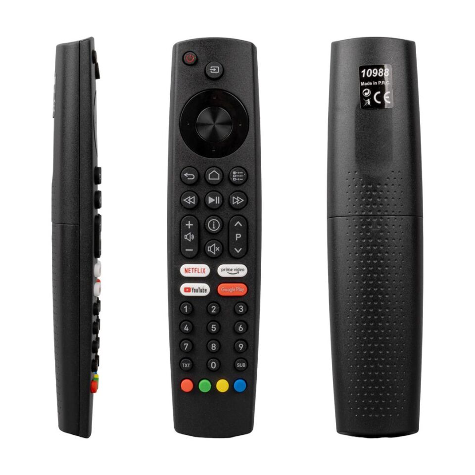 Huayu RM-L1732 Arçelik Beko Grundig Netflix-YouTube Google Play Prime Video Tuşlu LCD LED TV Kumandası