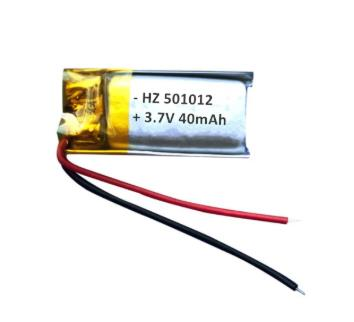 Powermaster PM-24127 3.7V 40Mah 501012 Soketsiz Lityum Polimer (Li-Po) Batarya Şarj Edilebilir Pil
