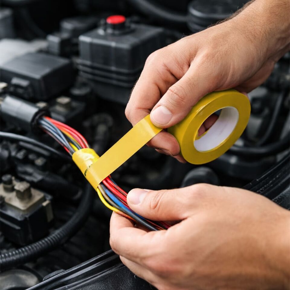 Sunup SN-27921 Sarı 0.13X18mm İzole PVC Elektrik Yalıtım Bant (5'Li Paket)