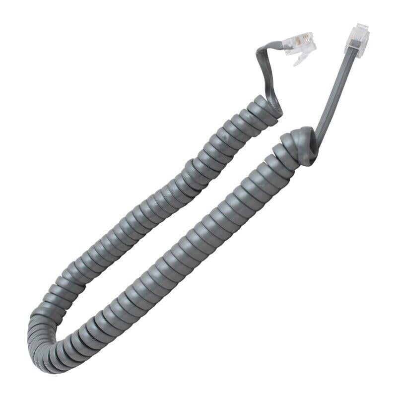 Telefon Spiral Kablo Gri
