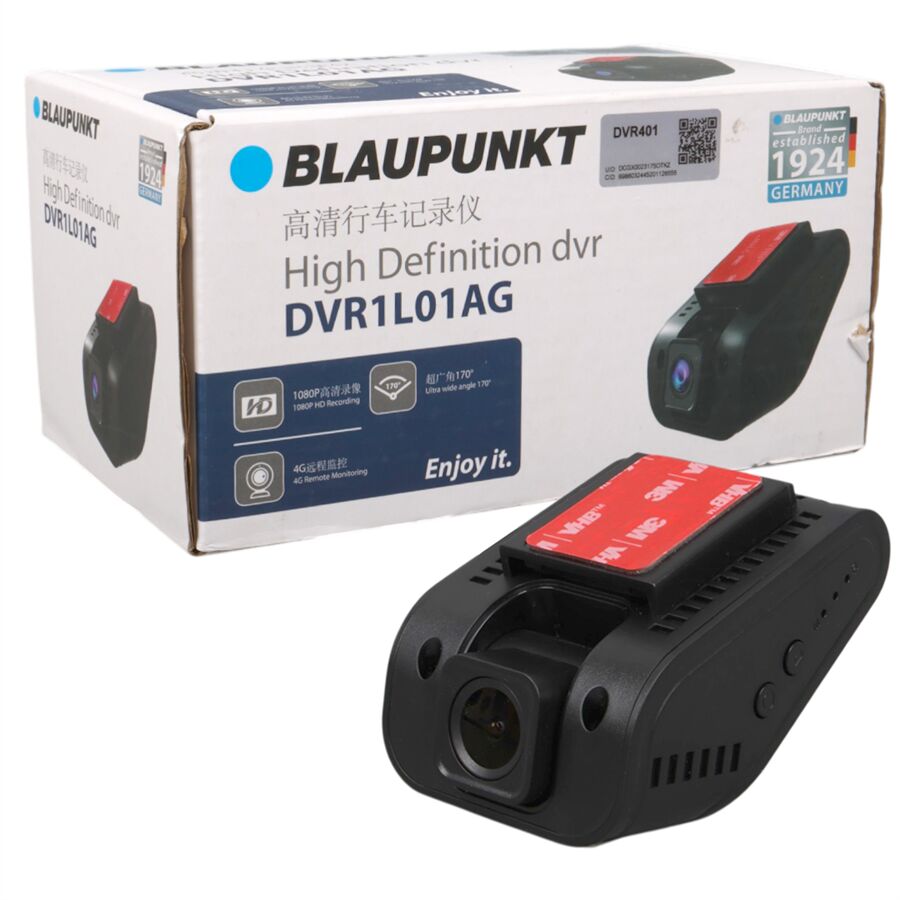 Blaupunkt DVR1L01AG 1080P 170° Ultra Geniş Açı Full HD Araç İçi Kamera DVR 4G Uzaktan İzleme