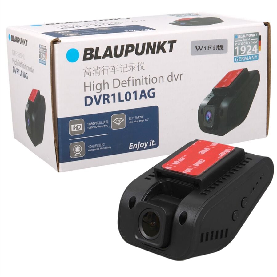 Blaupunkt DVR1L02AG 1080P 170° Ultra Geniş Açı Full HD Araç İçi Kamera DVR Wifi