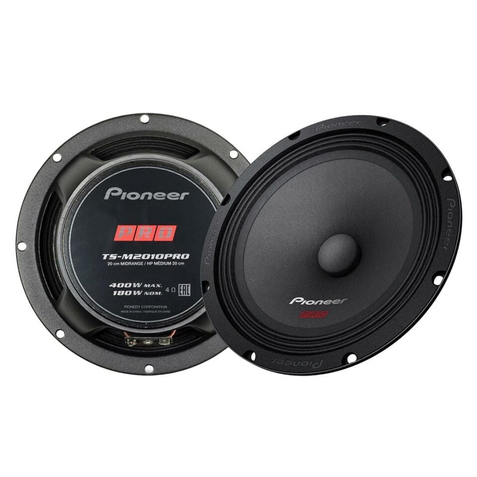 Pioneer TS-M2010PRO 20 Cm Max 400 Watt Midrange Oto Hoparlör Ses Sistemi