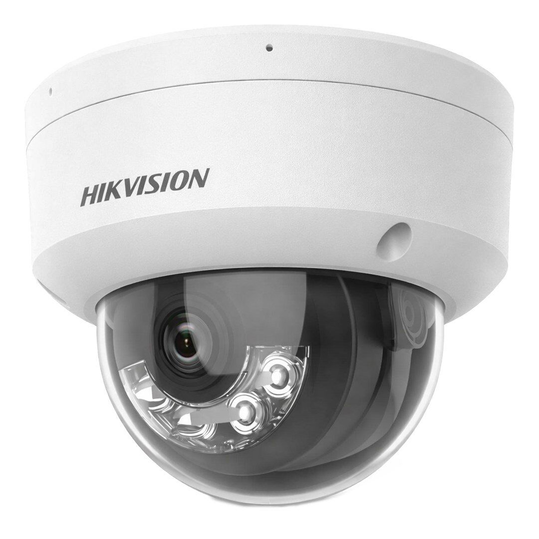 Hikvision DS-2CD1141G2-LIUF 4 MP 2.8Mm Smart Hybrid Light Sesli Dome IP Kamera Gece Renkli Görüntü
