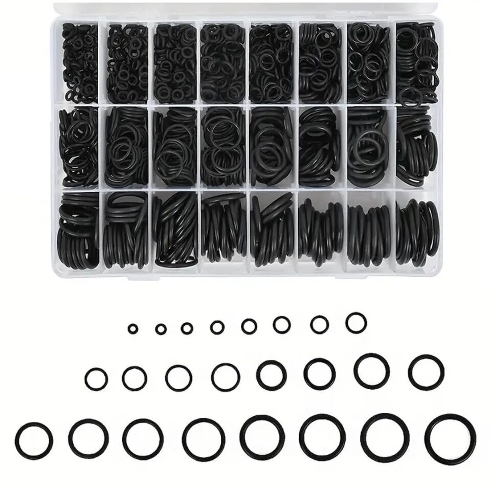 Powermaster PM-28533 800 Parça Kauçuk Conta Halka Seti 28 Farklı Ölçü O-Ring Nitril NBR Su Geçirmez