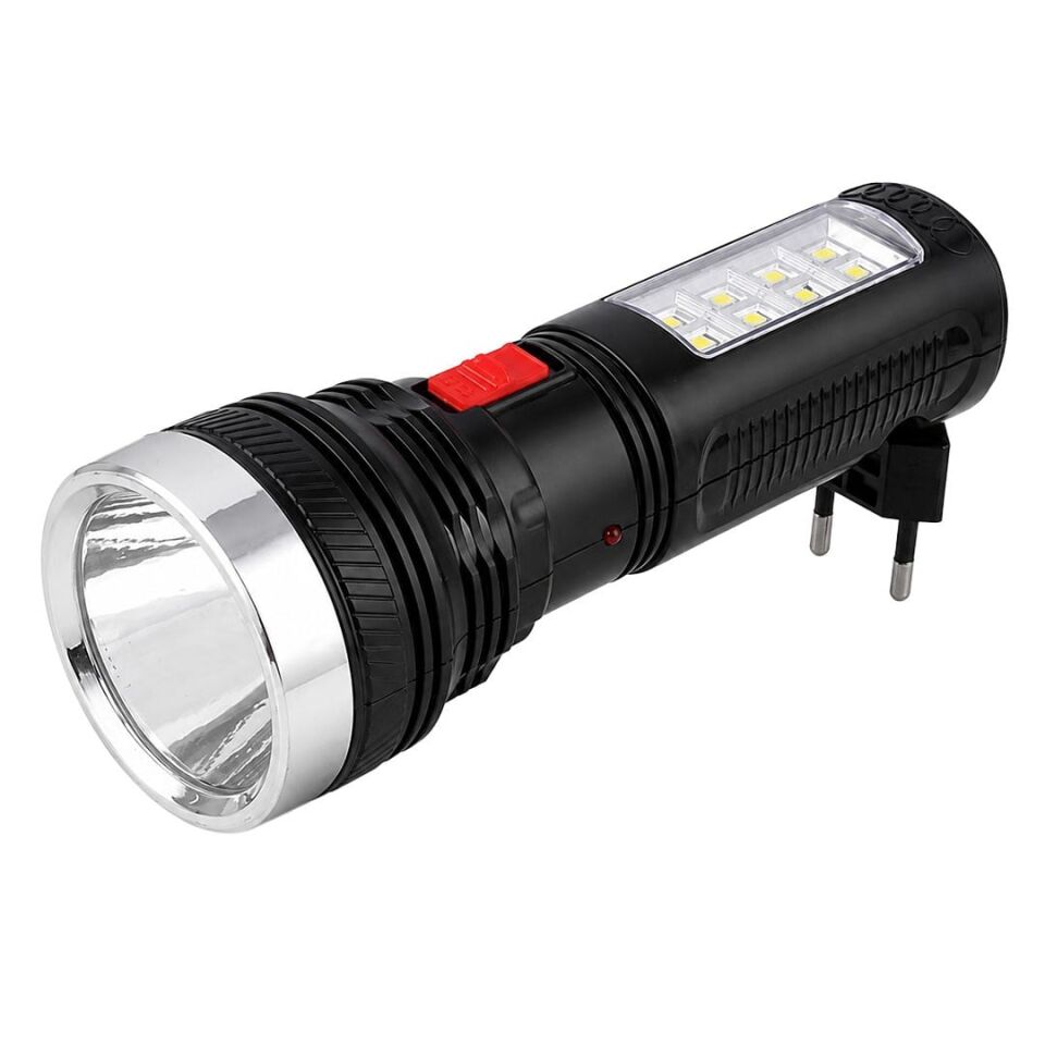 POWERMASTER YAJIA YJ-227 1 WATT 8 SMD LEDLİ ŞARJLI EL FENERİ