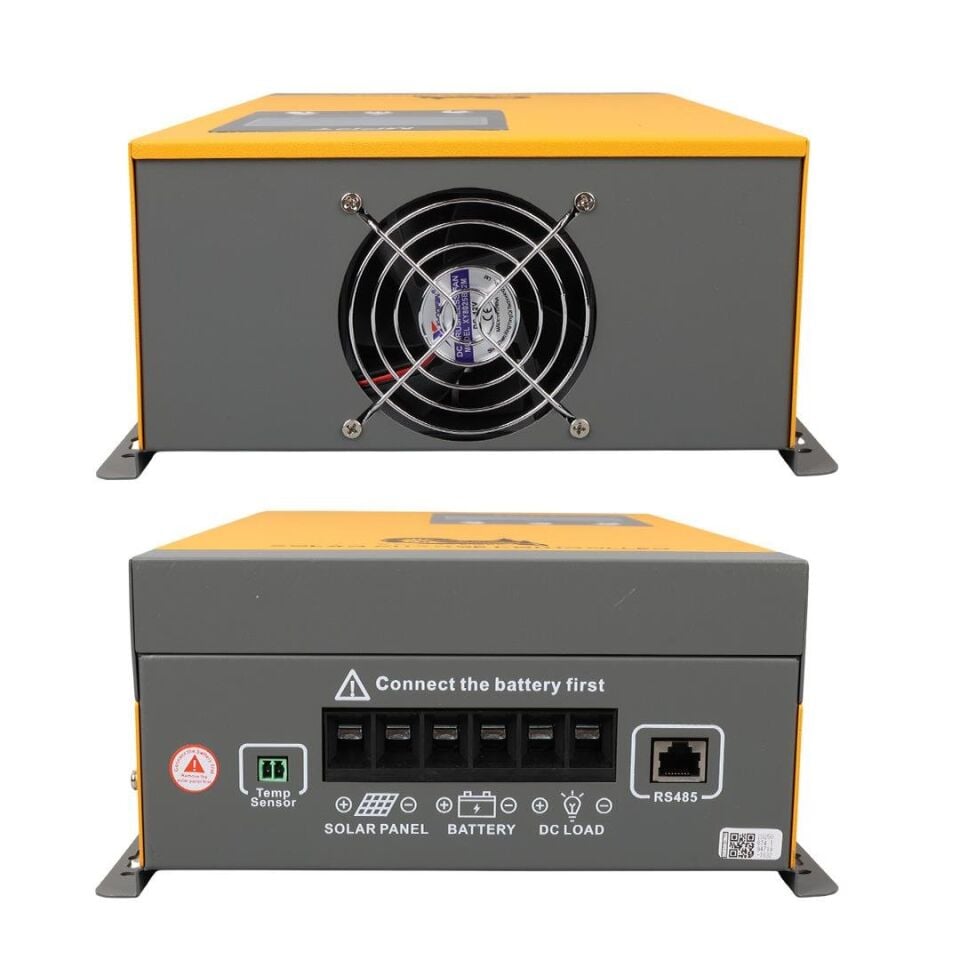 Sunsolar MPK80 MPPT Solar Şarj Kontrol Cihazı 80A 12V 24V 36V 48V Otomatik) 250V Maksimum PV LCD Ekranlı RS485 Portlu