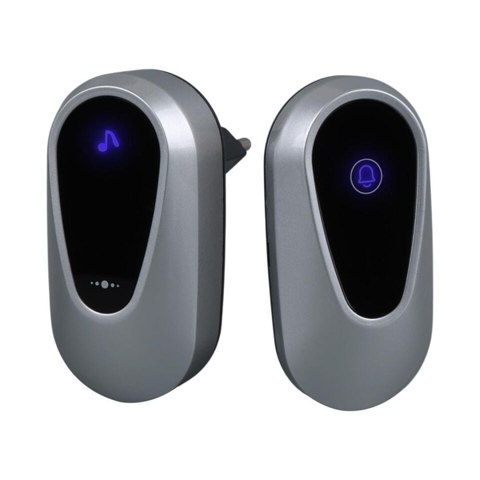 Ayt Powermaster PM-27141 Kablosuz Akıllı Kapı Zili Priz Tipi 38 Farklı Melodi 3 Ses Seviyeli