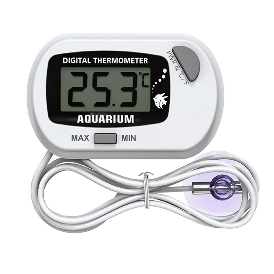 Ayt Powermaster Pm-26616 Mini Lcd Dijital Problu Termometre Akvaryum Buzdolabı Otomobil Sera Termometresi
