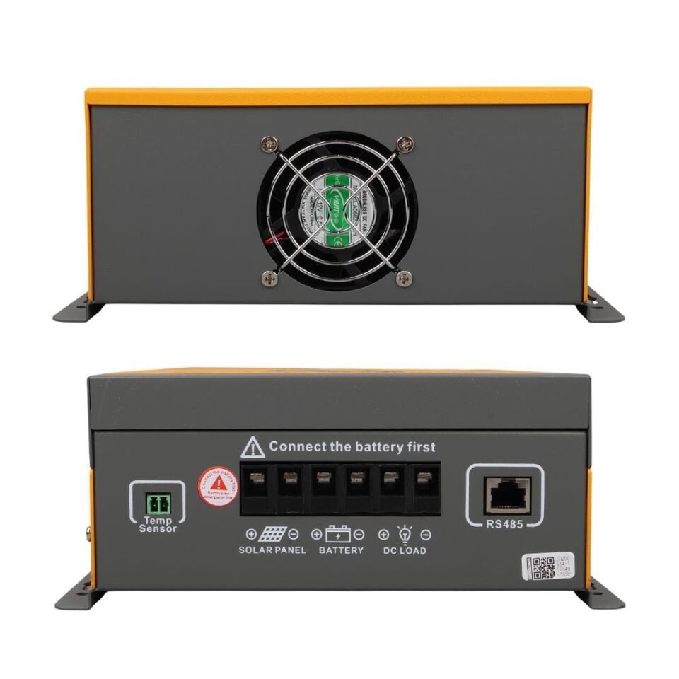 Sunsolar MPK60 MPPT Solar Şarj Kontrol Cihazı 60A 12V 24V 36V 48V Otomatik 250V Maksimum PV LCD Ekranlı RS485 Portlu