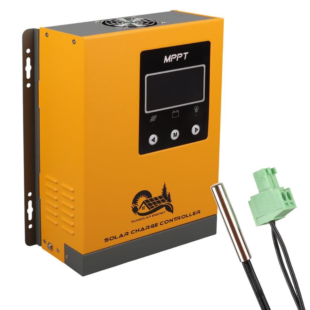 Sunsolar MPK50 MPPT Solar Şarj Kontrol Cihazı 50A 12V 24V 36V 48V Otomatik 250V Maksimum PV LCD Ekranlı RS485 Portlu