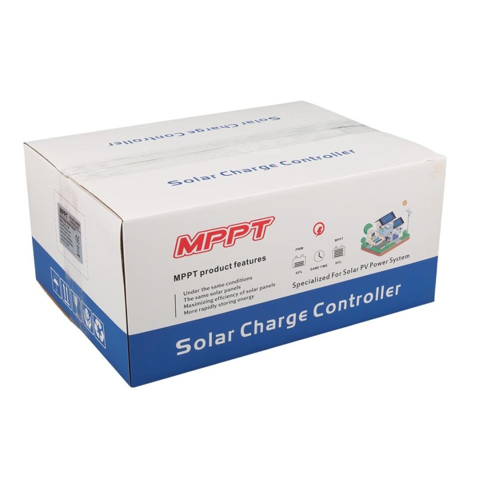 Sunsolar MPK50 MPPT Solar Şarj Kontrol Cihazı 50A 12V 24V 36V 48V Otomatik 250V Maksimum PV LCD Ekranlı RS485 Portlu