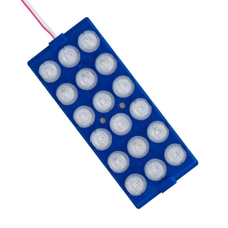 Ayt Powermaster 12 Volt 6 Watt Mavi 18 Ledli 2'li Paket Modül Led