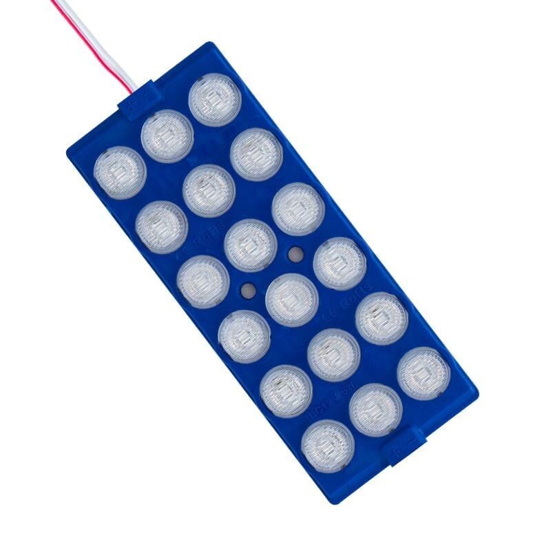 Ayt Powermaster 12 Volt 6 Watt Mavi 18 Ledli 2'li Paket Modül Led