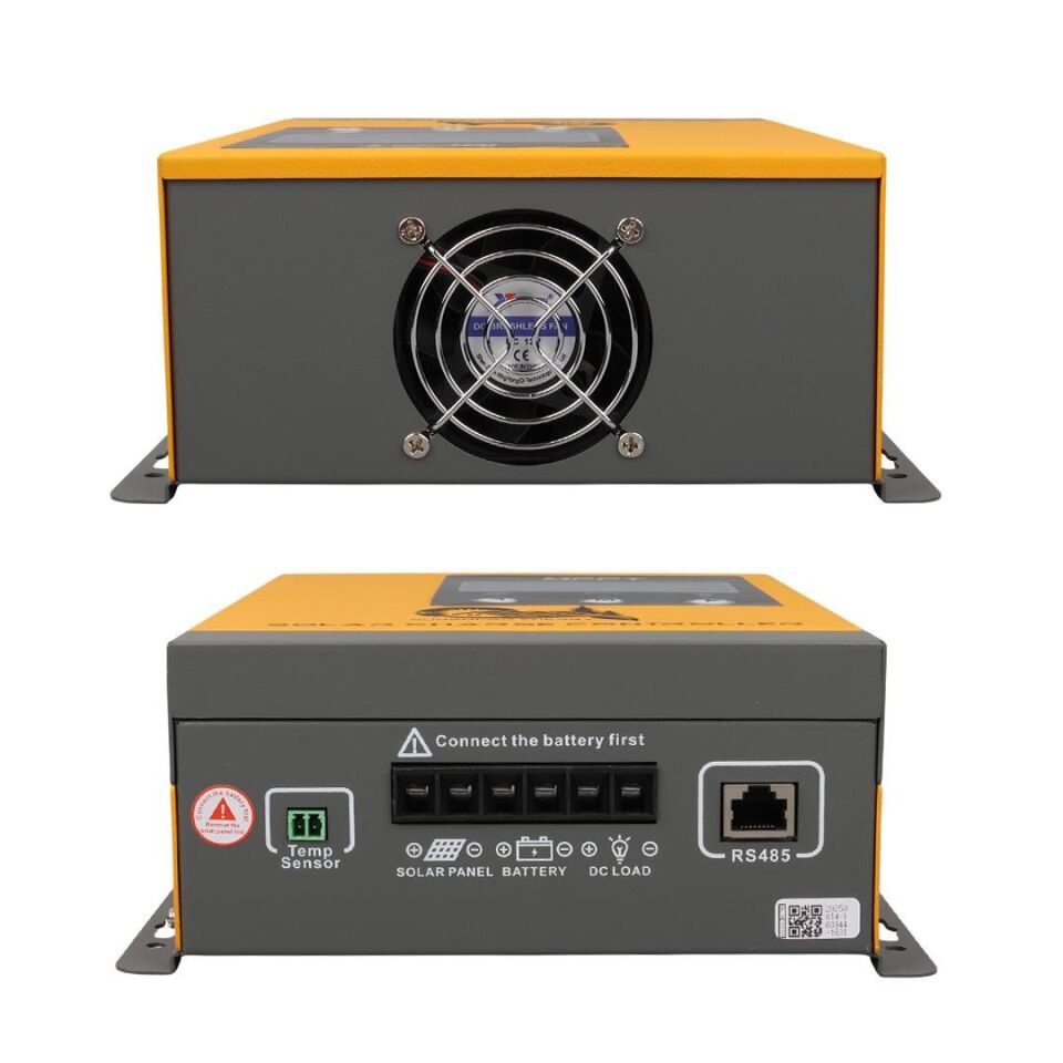 Sunsolar MPK40 MPPT Solar Şarj Kontrol Cihazı 40A 12V 24V 36V 48V Otomatik 250V Maksimum PV LCD Ekranlı RS485 Portlu