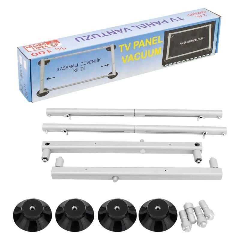 Ayt 32-80 İnç Lcd Led Tv Ekran Vakumlu Tv Panel Taşıyıcısı Vantuz 81-203 Ekran Arası Taşıyabilir