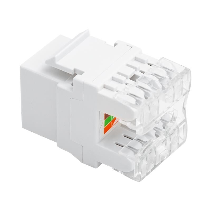 Rj 45 Cat6 Şase 180 Derece Keystone İnternet Jack Soket Ethernet Giriş Soketi Jak