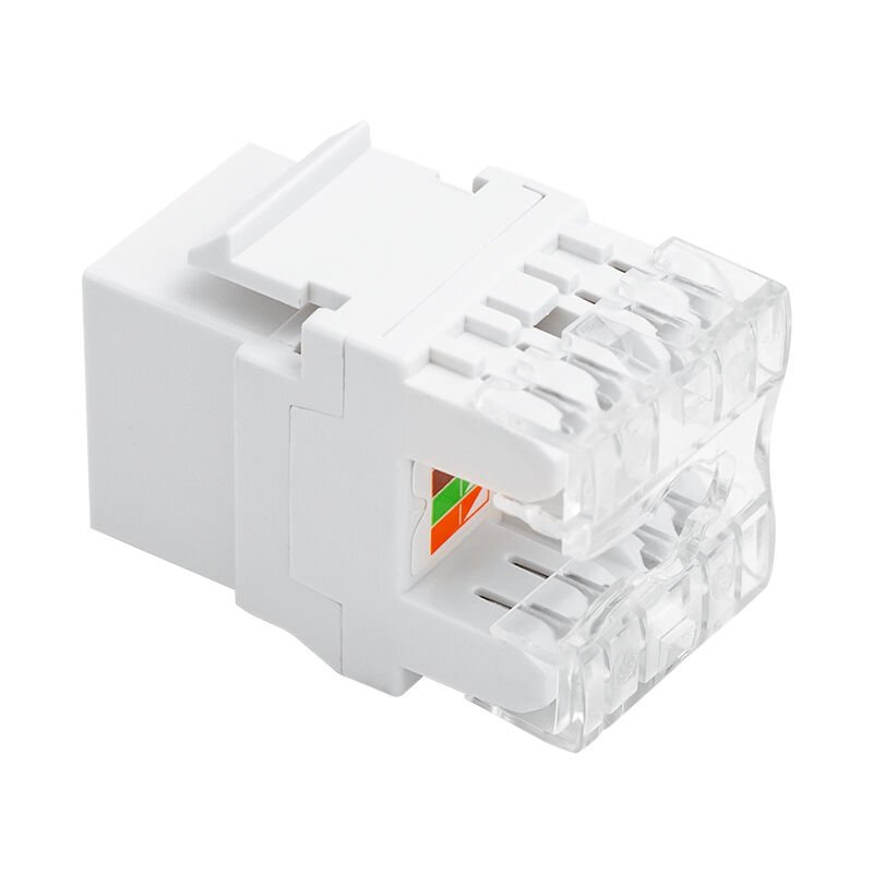 Ayt Rj 45 Cat6 Şase 180 Derece Keystone İnternet Jack Soket Ethernet Giriş Soketi Jak