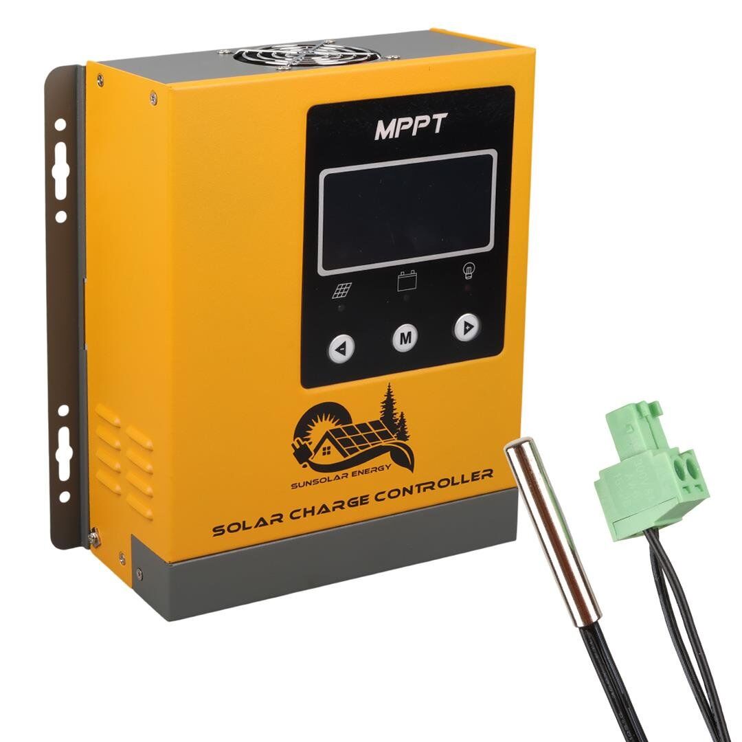 Sunsolar MPK30 MPPT Solar Şarj Kontrol Cihazı 30A 12V 24V 36V 48V Otomatik 250V Maksimum PV LCD Ekranlı RS485 Portlu