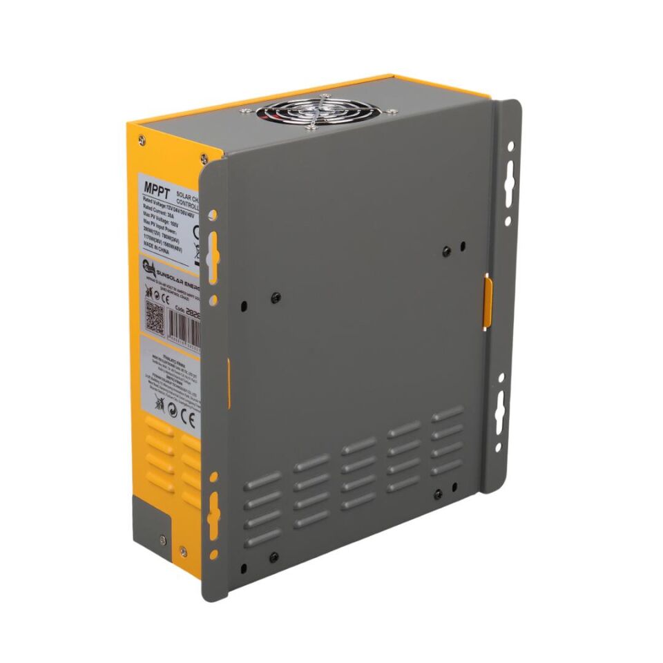 Sunsolar MPK30 MPPT Solar Şarj Kontrol Cihazı 30A 12V 24V 36V 48V Otomatik 250V Maksimum PV LCD Ekranlı RS485 Portlu